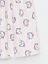 LC Waikiki Crew Neck Patterned Girl Dress